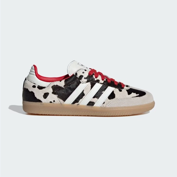 NWT Women’s Adidas Samba OG Cow Print Sneakers Size 7.5 - Picture 8 of 8